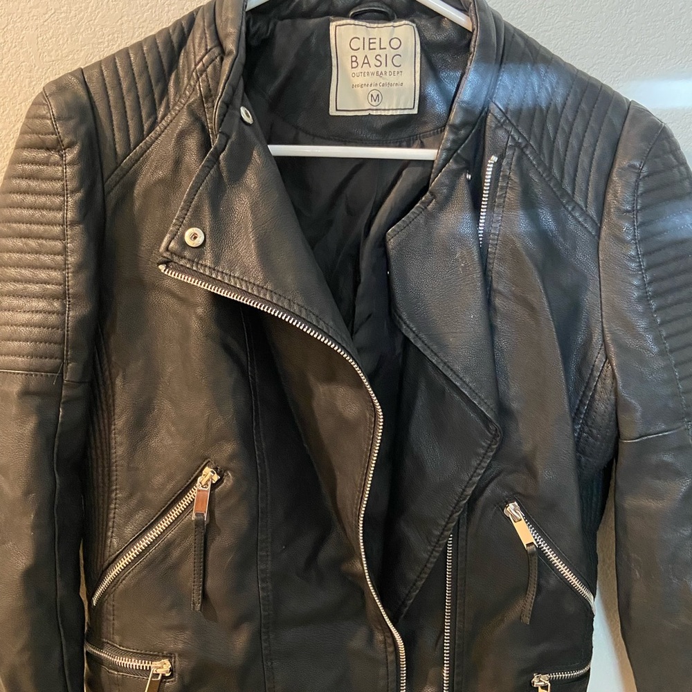 Black Chic Leather Jacket